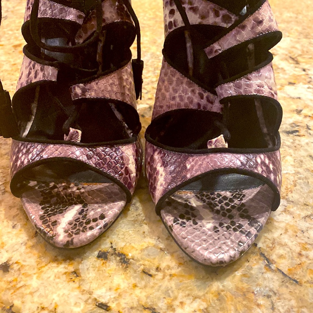 Zara snake print heels - Picture 2 of 3